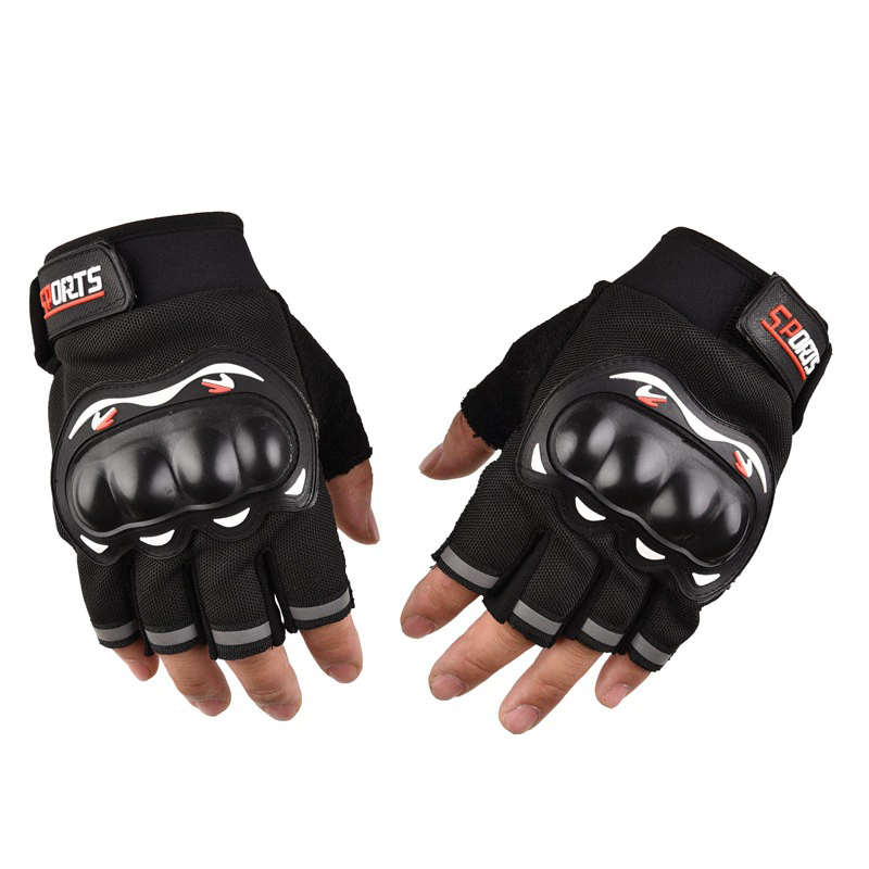 Motorcycle Gloves Men's Motorcycle Gloves Breathable Closed Finger Racing Gloves for Outdoor Sports Crossbike Riding C-685