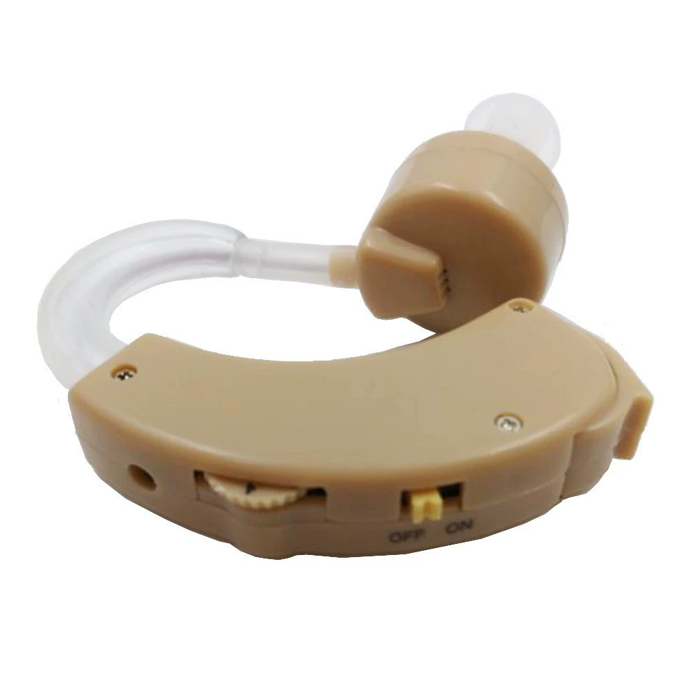 BTE Hearing Aid Ear for Deafness Sound Amplifier Adjustable Hearing Aids Portable Super Ear Hearing Amplifier for the Elderly B2--115