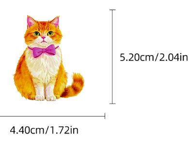 56PCS Kawaii Animal Cartoon Stickers Cute Cat Dog Decals DIY Water Bottle Phone Notebook Funny Creative Sticker Decoration