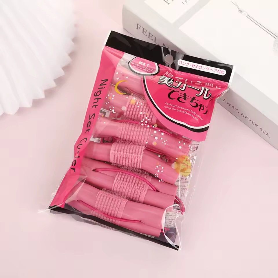 6pcs Heatless Curls Hair Rollers Set Woman Overnight Sleeping Hair Curler DIY Hairstyling Tools for Hair Styling Accessories