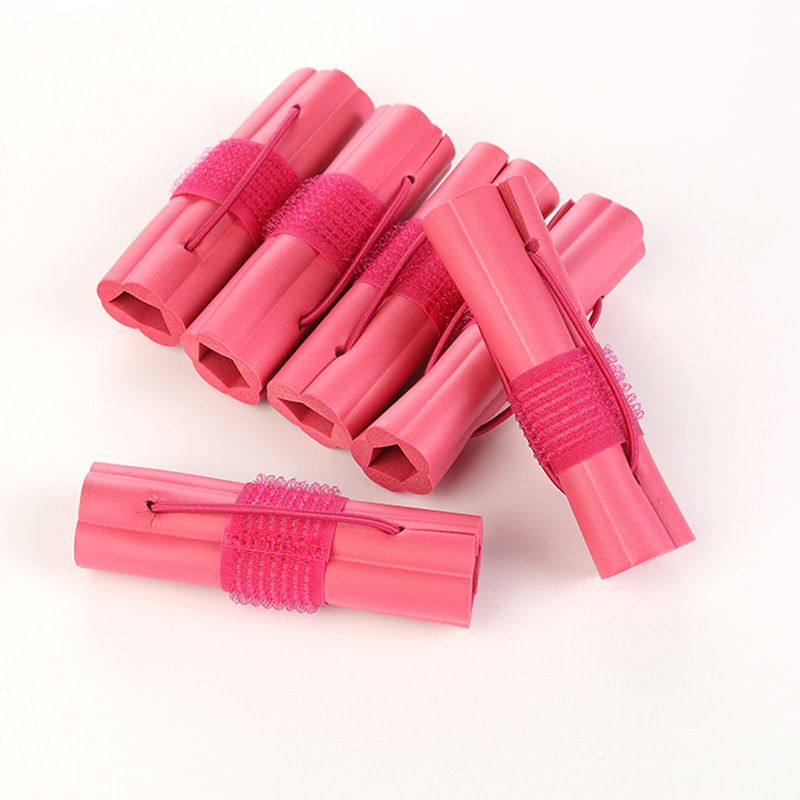 6pcs Heatless Curls Hair Rollers Set Woman Overnight Sleeping Hair Curler DIY Hairstyling Tools for Hair Styling Accessories
