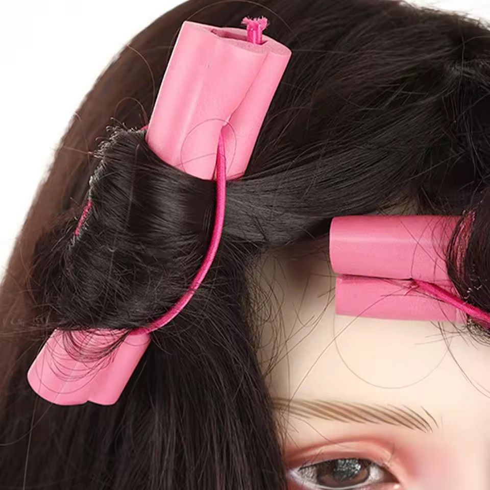 6pcs Heatless Curls Hair Rollers Set Woman Overnight Sleeping Hair Curler DIY Hairstyling Tools for Hair Styling Accessories