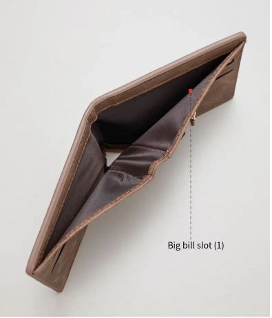 New Retro Men Short Wallet with Zipper Coin Bag Men Leather Wallet Small Money Purse Design Top Men Thin Wallet with Coin Bag