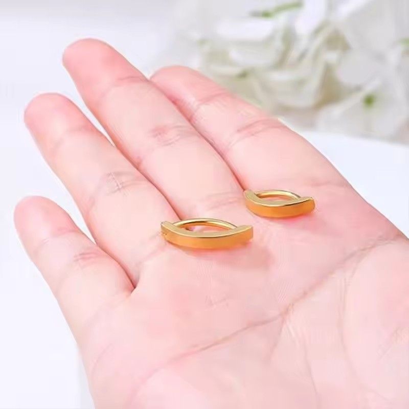 1PC Implant Grade Titanium Belly Button Ring Septum Ring Clicker Belly Clip Navel Ring Curved Barbell Piercing Jewelry