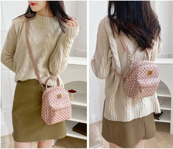 1PC Women Backpack Fashion School Bags Female Daily Shopping Girl Backpacks Schoolbags designer backpack 2025