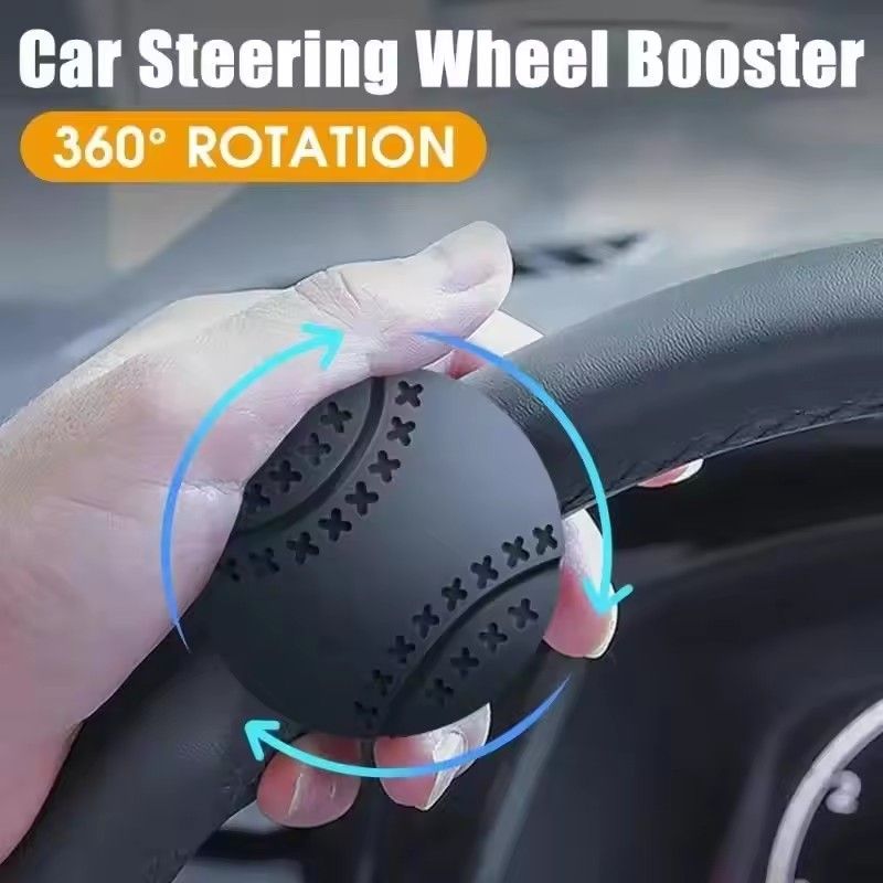 1PC Car Steering Wheel Booster 360 Degree Rotation Steering Wheel Knob Ball Labor-saving One Hand Steering Booster C-731