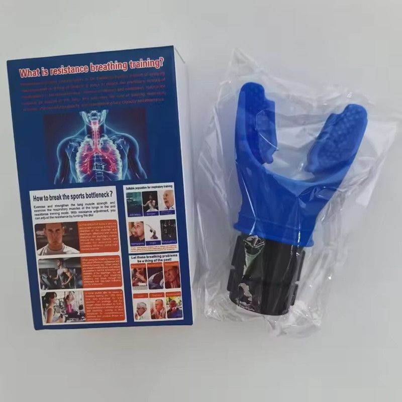 1PC Silicone Respiratory Trainer Lung Ventilator Fitness Equipment High-altitude Respiratory Training Tools for Exercise
