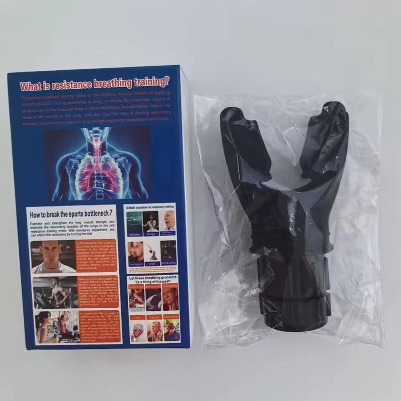 1PC Silicone Respiratory Trainer Lung Ventilator Fitness Equipment High-altitude Respiratory Training Tools for Exercise