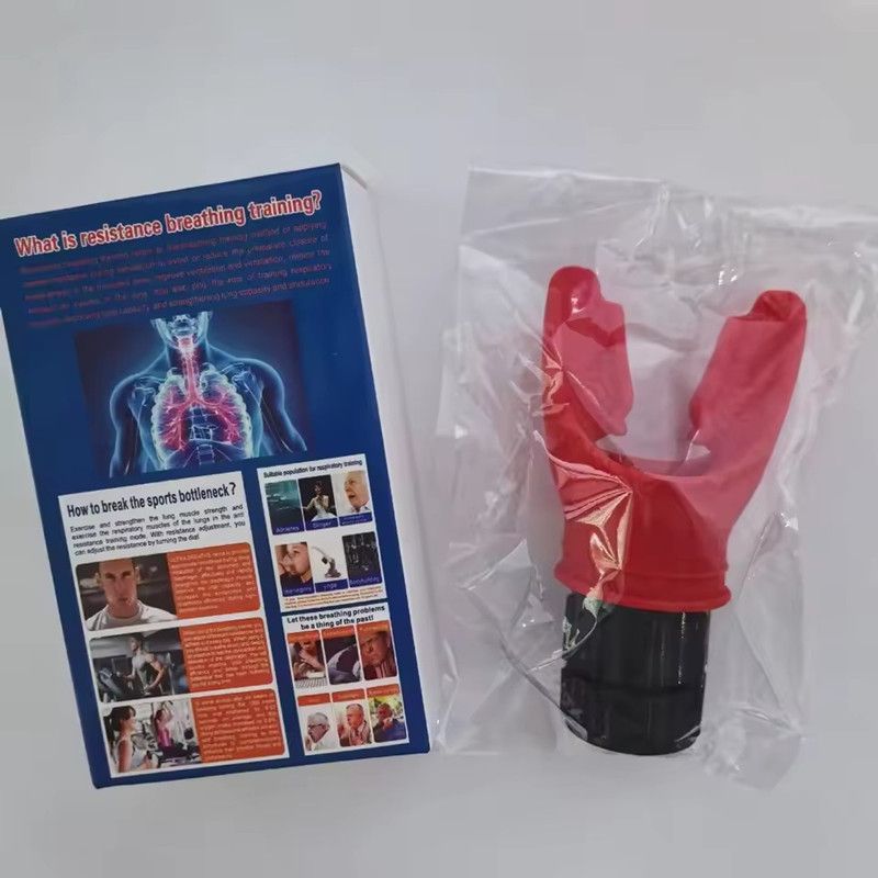 1PC Silicone Respiratory Trainer Lung Ventilator Fitness Equipment High-altitude Respiratory Training Tools for Exercise