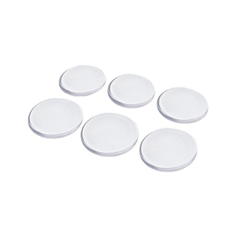 6PCS Door Stopper Handle Bumpers Silicone Self Adhesive Mute Anti-Shock Protection Porte Pad Home Decoration Wall Protection