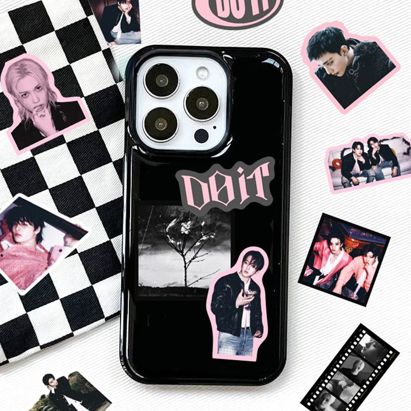 50Pcs New Stray Kids Stickers New Album DO IT Photo Mix Stickers SKZOO Peripheral Stickers Notebook Cup Decoration Stickers H-82