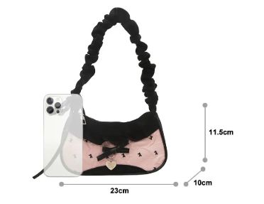 New Cute Checkered Handheld Underarm Bag Cowboy Sweet Women'S Simple And Fresh Y2k Fashion Casual Shoulder Bag Gift For Friengds