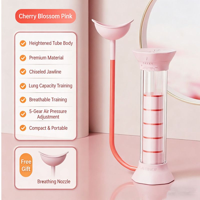 1PC Adjustable Diaphragm Breathing Dumbbell Trainer With Counter Abdominal Muscle Trainer Deep Breathing Exercise Lung Capacity