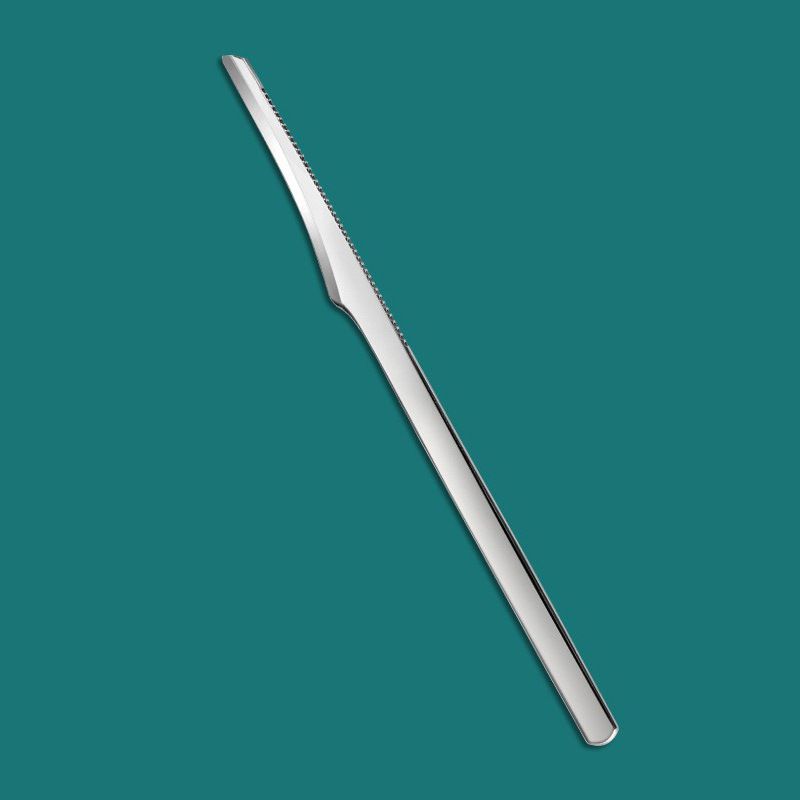 2PCS Pedicure Knife Tools Kits Professional Stainless Steel Foot Scrubber Dead Skin Remover Foot Scraper Knife Foot Care Tool