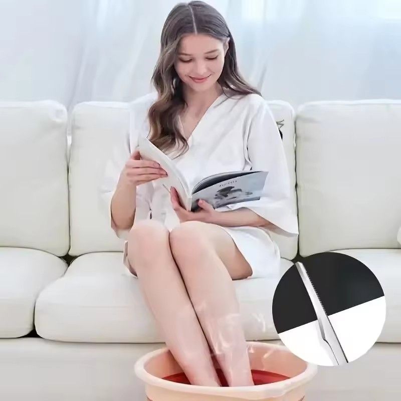 2PCS Pedicure Knife Tools Kits Professional Stainless Steel Foot Scrubber Dead Skin Remover Foot Scraper Knife Foot Care Tool