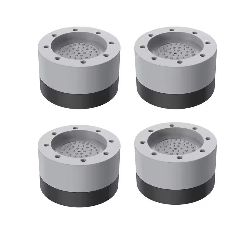 4PCS Anti Pads Washer Feet Pad Universal Washing Machine Anti-Skid Roller Kit Furniture Lifting Foot Base Washer Stand