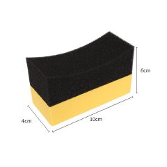 5PCS Car Wheel Cleaning Sponge Tire Wash Wiper Applicator Sponge Applicator Pads Tire Wash Cleaning Tool Car Cleaning Brush