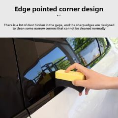 5PCS Car Wheel Cleaning Sponge Tire Wash Wiper Applicator Sponge Applicator Pads Tire Wash Cleaning Tool Car Cleaning Brush