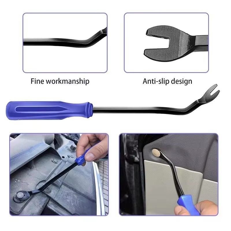 5PCs Car Audio Trim Removal Tool Kit Anti-Scratch Pry Applicable Car Door Panel and Audio Dashboard