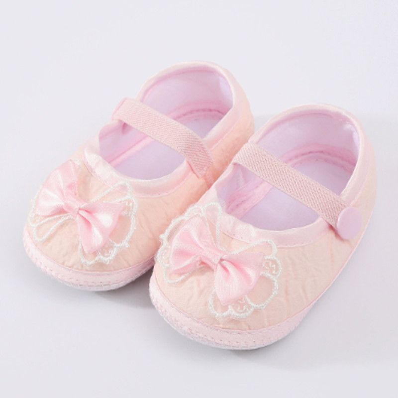 2026 Brand New Newborn Infants Toddler Baby Girl Soft Crib Shoes Moccasin Prewalker Sole Shoes Bow Lovely Cute First Walkers