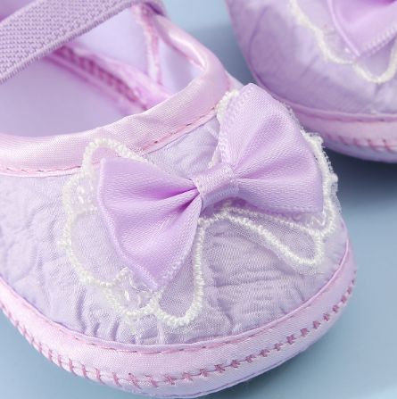 2026 Brand New Newborn Infants Toddler Baby Girl Soft Crib Shoes Moccasin Prewalker Sole Shoes Bow Lovely Cute First Walkers