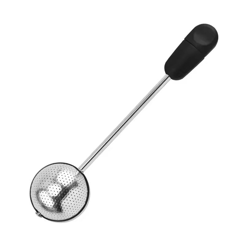 1PC 2026 Rotatable Tea Infuser 304 Stainless Steel Tea Filter Long Handle Tea Spoon Strainer Infusor De Te