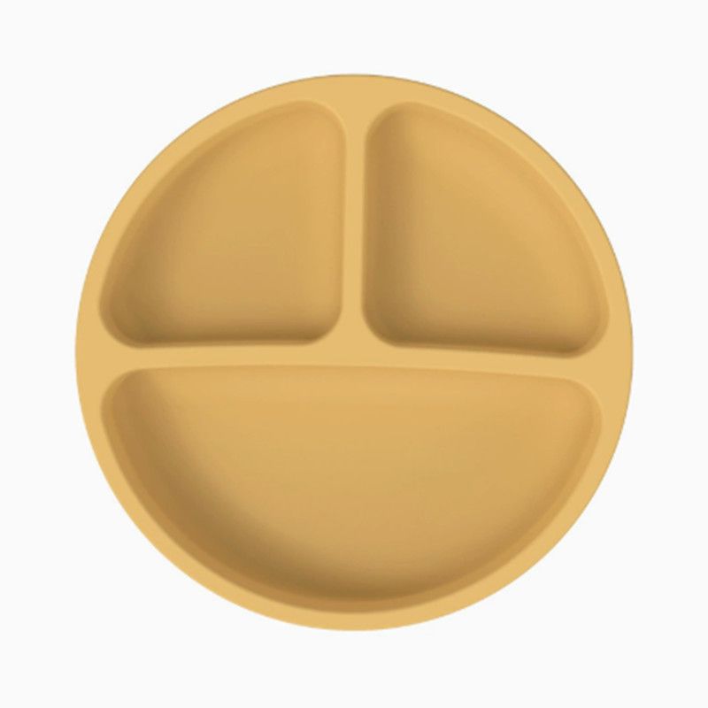 1PC Baby Sucker Silicone Dining Plate BPA Free Children Dishes Suction Toddle Training Tableware Kids Feeding Bowls Baby Stuff