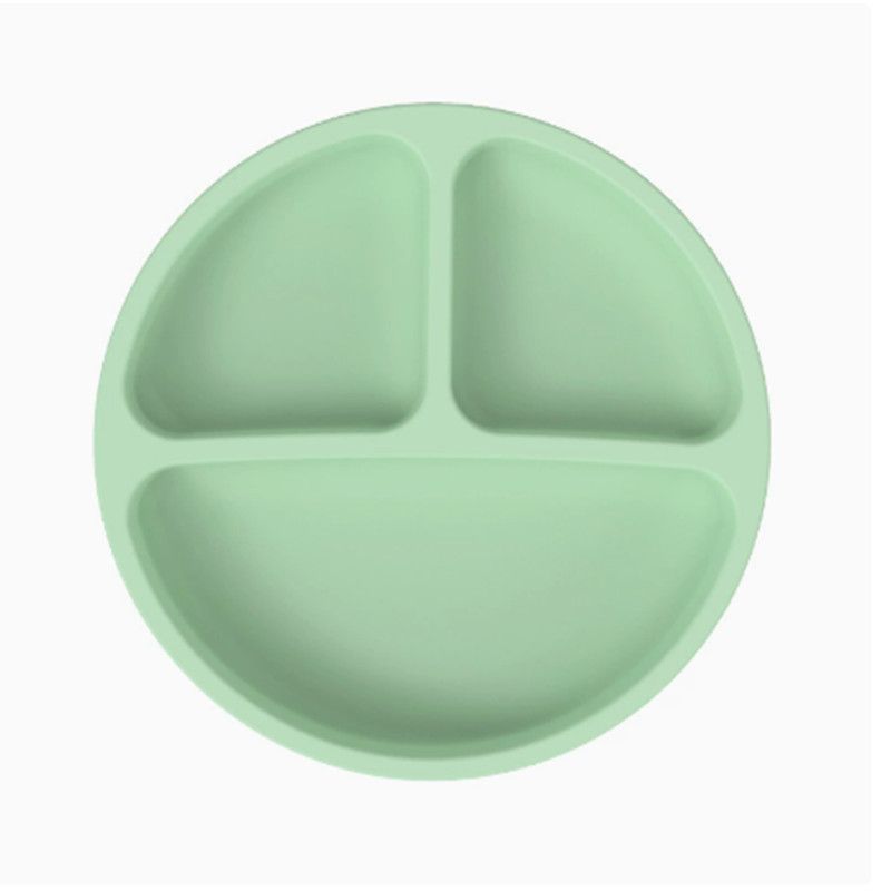 1PC Baby Sucker Silicone Dining Plate BPA Free Children Dishes Suction Toddle Training Tableware Kids Feeding Bowls Baby Stuff