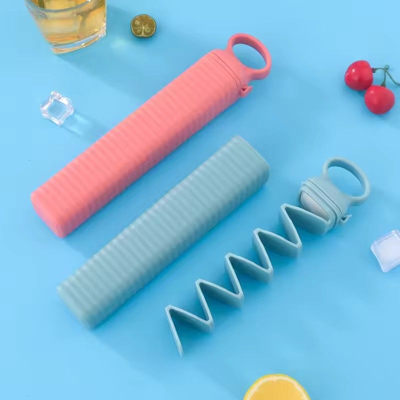 Household Ice Making Molds Durable Press Ice Cube Tray Fast Freeze Silicone Mold Refrigerator Reusable Kitchen Bar Ice Cube Mold