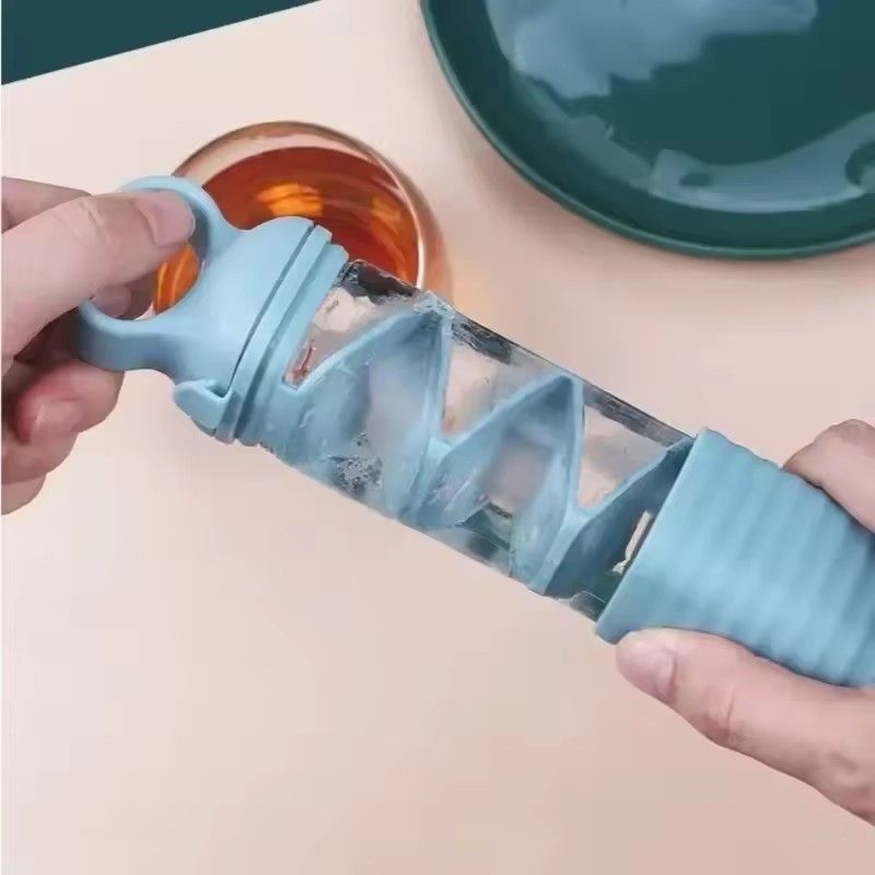 Household Ice Making Molds Durable Press Ice Cube Tray Fast Freeze Silicone Mold Refrigerator Reusable Kitchen Bar Ice Cube Mold