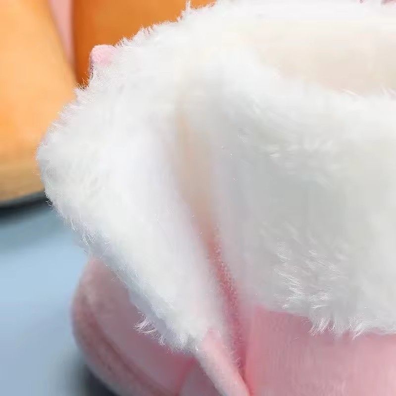 1 Pair Keep Warm Wearable Winter Protect Foot Cover Children's Cotton Shoes First Walkers Baby Toddler Shoes 0-12 Month