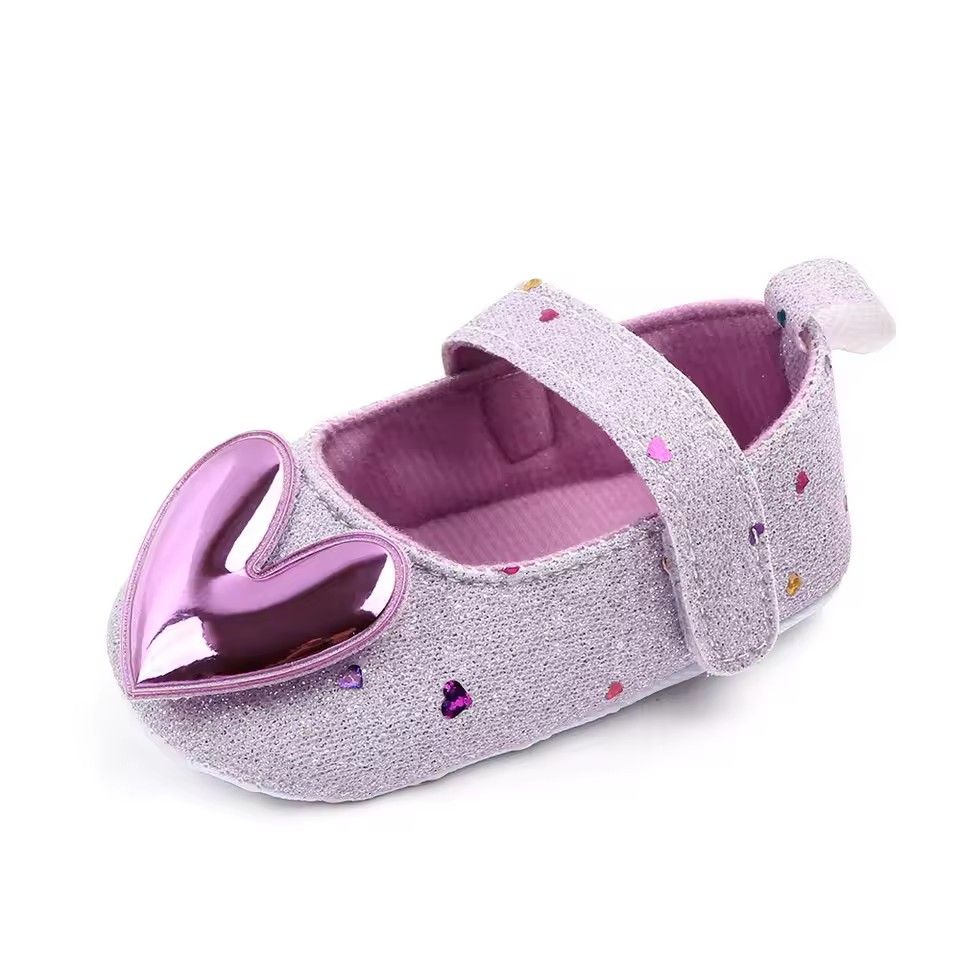 Baby Girl Toddler Shoes Baby 3D Love Heart Style Baby's First Pair of Step Shoes Breathable Non-slip Fashion