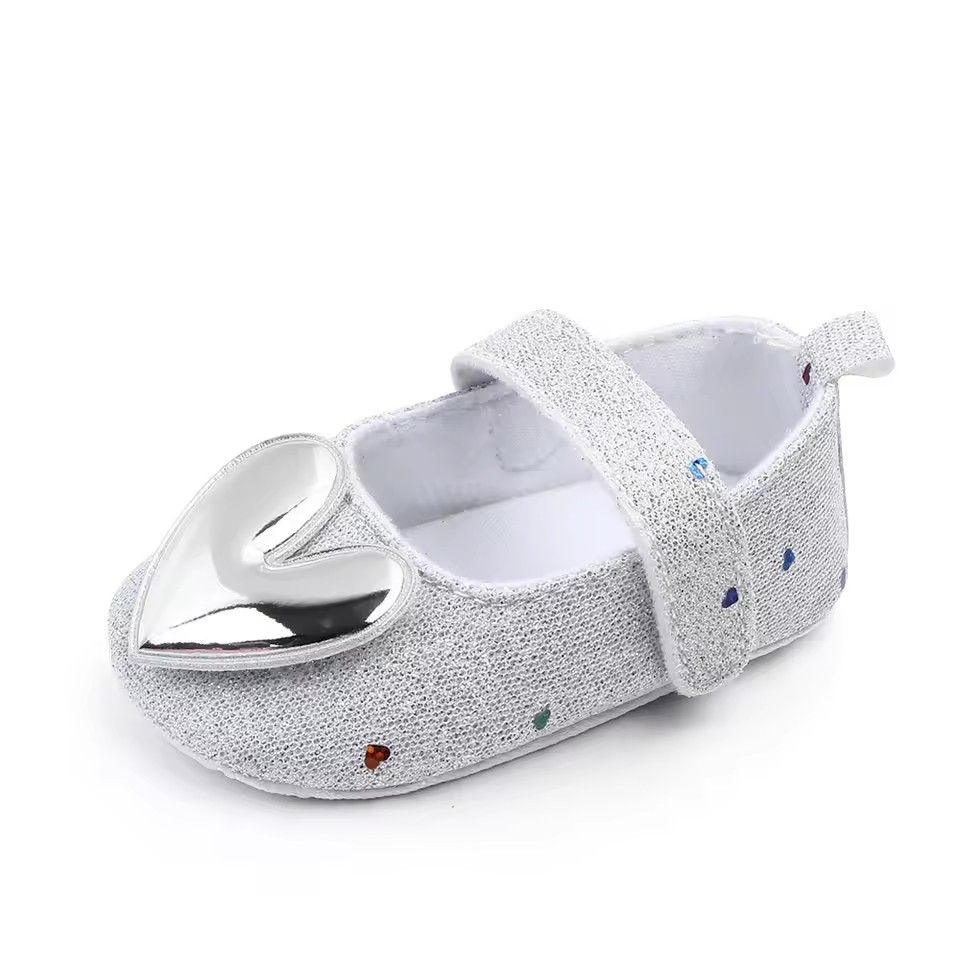 Baby Girl Toddler Shoes Baby 3D Love Heart Style Baby's First Pair of Step Shoes Breathable Non-slip Fashion