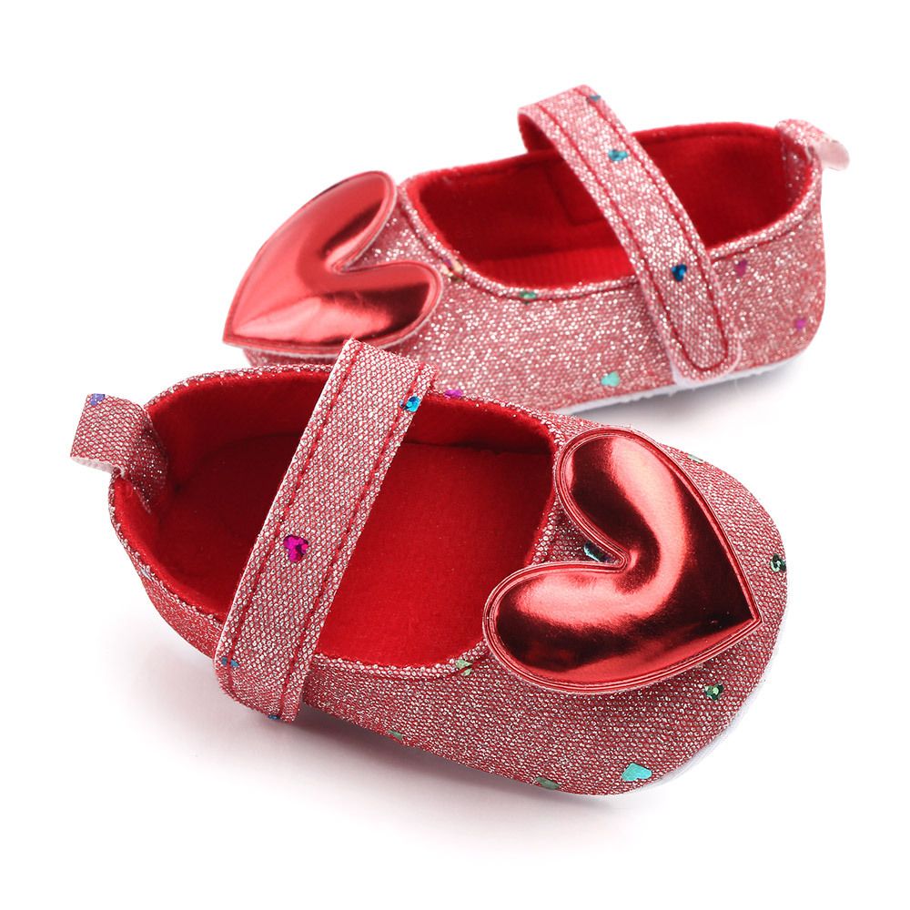 Baby Girl Toddler Shoes Baby 3D Love Heart Style Baby's First Pair of Step Shoes Breathable Non-slip Fashion