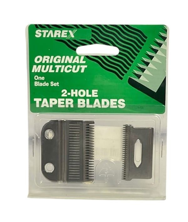Original Starex Multicut Taper Blades Set - 2-Hole Professional Clipper Blades in Kenya
