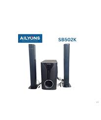 SPEAKER. AILYONS 2.1Ch Multimedia Speaker System SubWoofer BT USB FM Tall Boy, The 2 satellite speakers can be merged into one sound bar. Built-In Powerful Amplifier, Stereo FM Radio