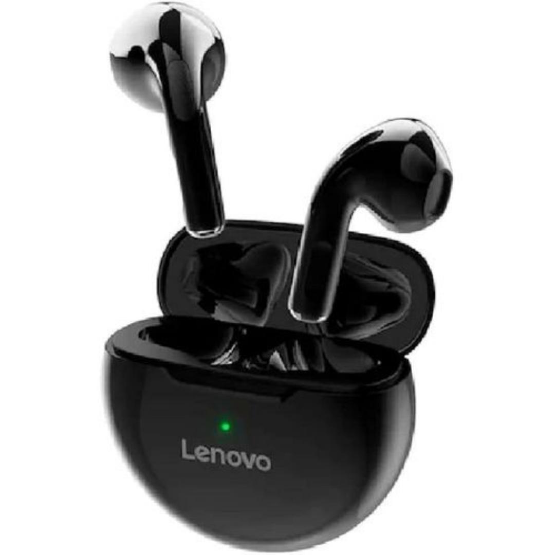 Lenovo Earbuds/Earphones/Earpods/Headphones WiteBluetooth Airpods, Mini Headset, Wireless Heavy Bass, TWS Bluetooth-compatible 5.0 Mini In-ear Headphones With Mic