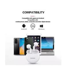 Lenovo HT38 Earbuds/Earphones/Earpods/Headphones, has got strong a nd deeper base system. can withstand power for a long period of time upto 1 week standby