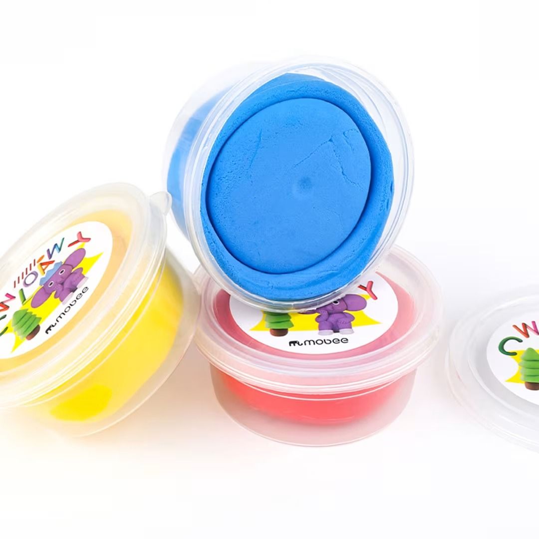 12 pc Color Plasticine Modelling Clay Set for Kids