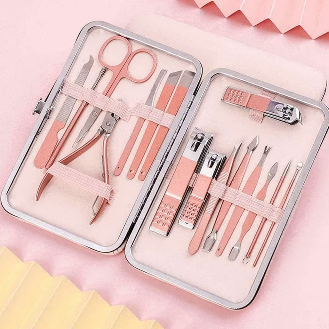 16pc Manicure and Pedicure Set