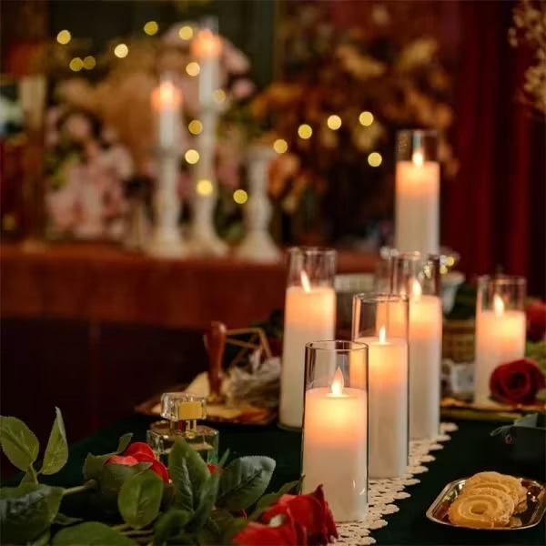 LED Candle Set – Flameless

Bring a warm, ambient glow to any space with this elegant LED Flameless Candle Set. Perfect for creating a cozy atmosphere without the worry of a real flames.