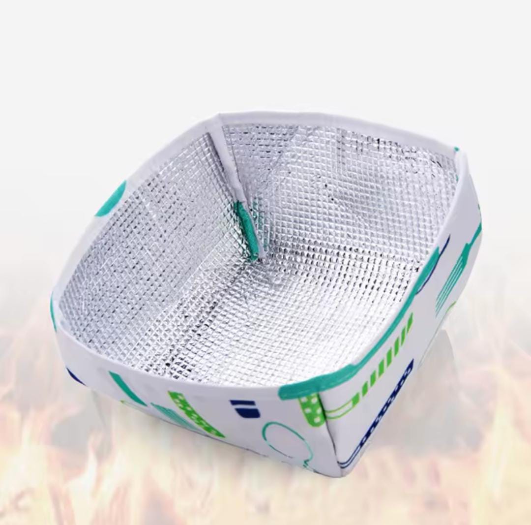 Insulated Food Cover Cloth Thermal Dome Keep Food Warm Protect from Flies Dust Reusable Kitchen Dining Table Cover 22cm x 11.5cm.