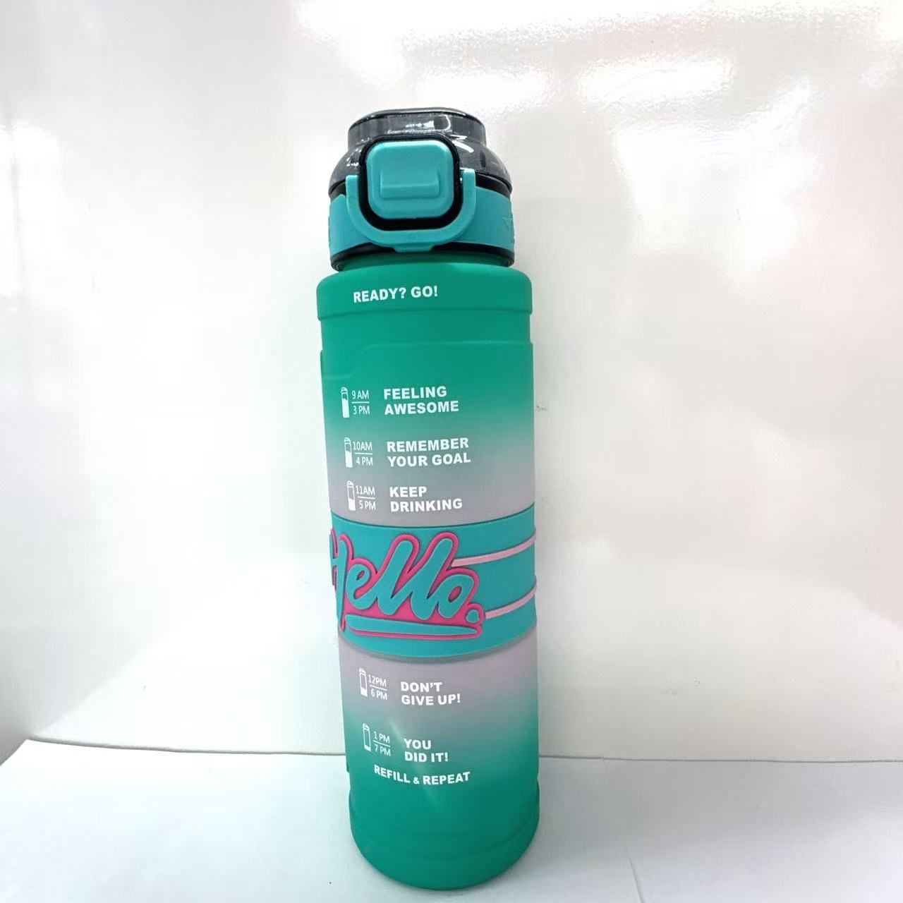 Leak proof drinking water bottles, sporty water bottles, classic modern water bottles