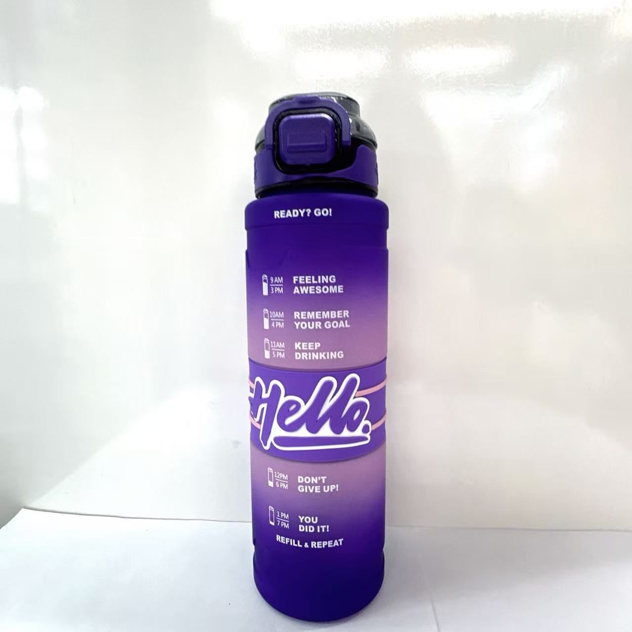Leak proof drinking water bottles, sporty water bottles, classic modern water bottles