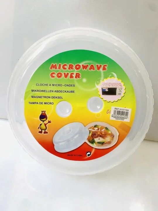 👌Transparent  microwave  Covers, Microwave Oven/Refigerator food cover, Oil Cap Heated Sealed Plastic Cover Dish Dishes Dustproof Cover Food Cover