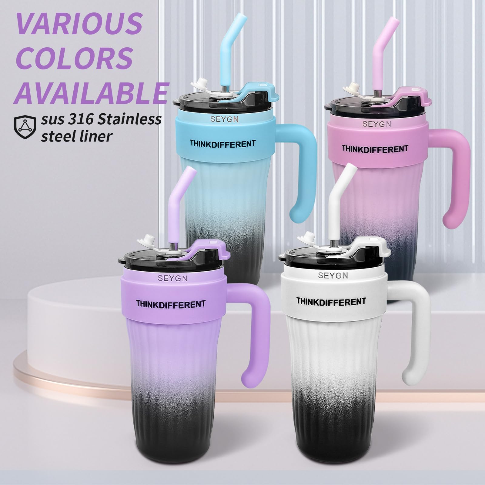 🔥🔥 Spill Proof| Coffee cup Travel Car Thermos Cup,hot and cold vacuum  flask ,Water Bottle for Sport,Office,Ice Drink,Hot Beverage