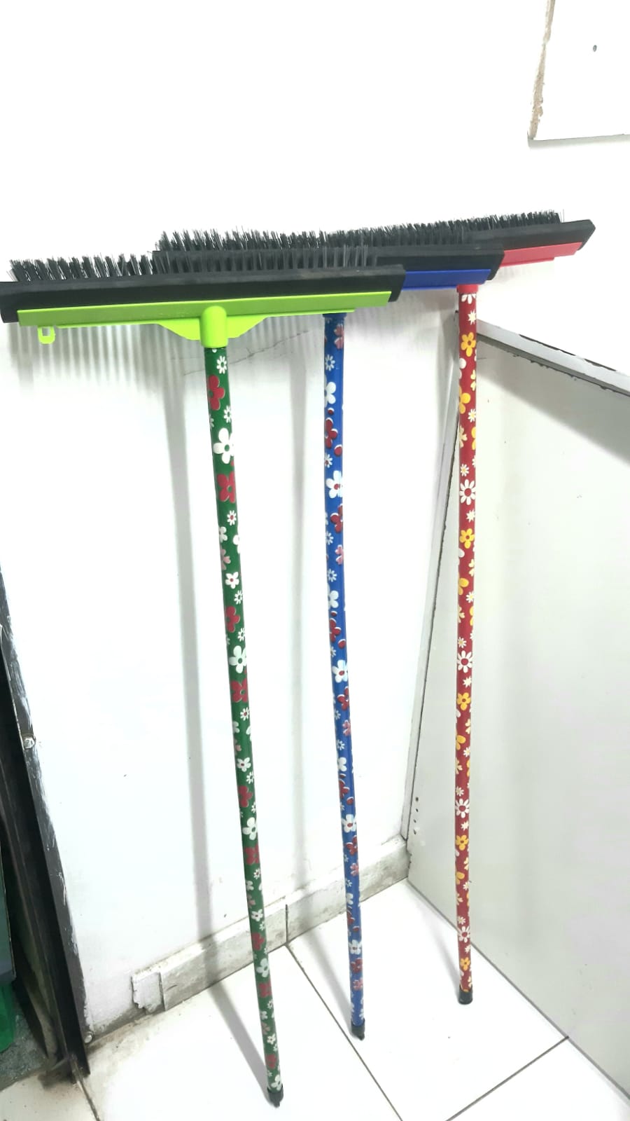 carpet hair removal broom with squeegee, fur remover broom, fluffy carpet broom, indoor pet fur remover carpet brush, floor scrub brush, 2 in 1 Tile, bathroom wall cleaning long handle bristle