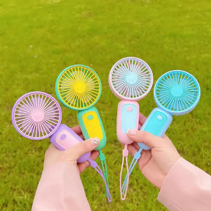 🔥👌New Charging Small Handheld Fan Portable With Mini Handheld Fan Small Handheld Fan USB Charging Handheld Gift Small Fan