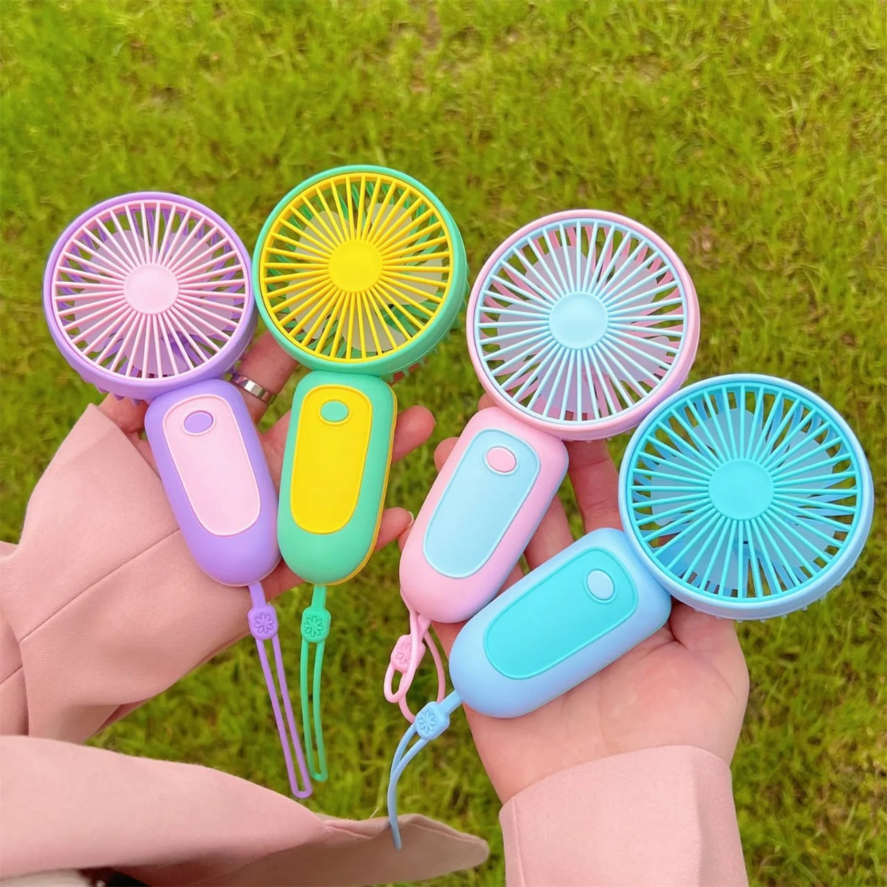 🔥👌New Charging Small Handheld Fan Portable With Mini Handheld Fan Small Handheld Fan USB Charging Handheld Gift Small Fan