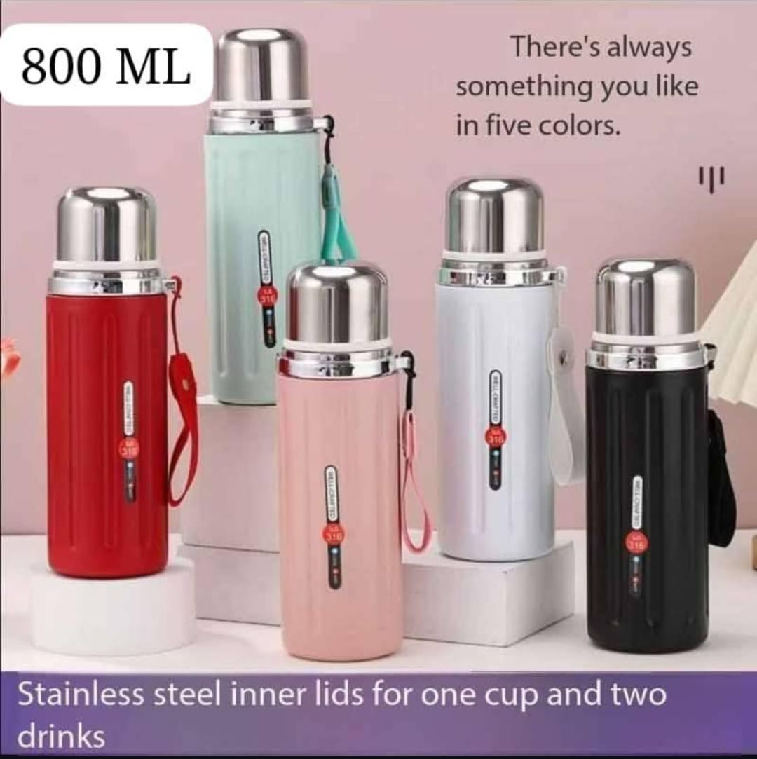 Portable 800ml well crafted Stainless Steel Vacuum Flask , classic vacuum flask , portable vacuum flask,